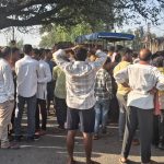 अज्ञात वाहन के चपेट में आने से एक व्यक्ति की मौत। आक्रोशित लोगों ने दो घंटे सड़क जाम किया