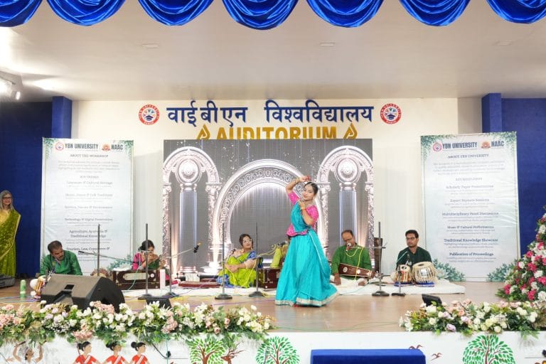 वाईबीएन विश्वविद्यालय में गूंजी श्रावण की सांस्कृतिक विरासत: दो दिवसीय राष्ट्रीय कार्यशाला का भव्य आगाज, सावन के सुर और लोक कलाओं पर मंथन